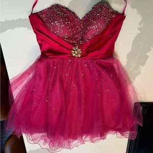 May Queen couture prom dress